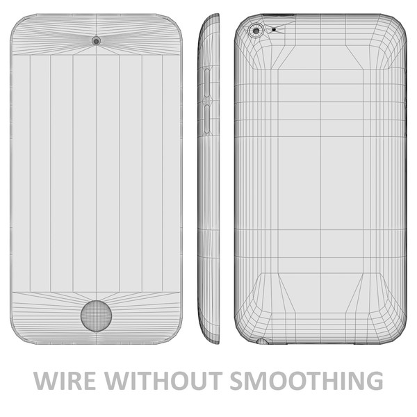 3d 3ds apple ipod touch - Apple iPod Touch by RicardoAfonso